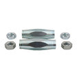 QA1 Heavy Duty Tie Rod Sleeve Kit - 5/8-18 x 3.4in Sleeve - 5/8-18 Thread x 4.15in Long w/Jam Nuts QA1 Tie Rods  AXOPROS
