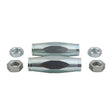 QA1 Heavy Duty Tie Rod Sleeve Kit - 5/8-18 x 4.9in Sleeve - 5/8-18 Thread x 5.65in Long w/Jam Nuts QA1 Tie Rods  AXOPROS