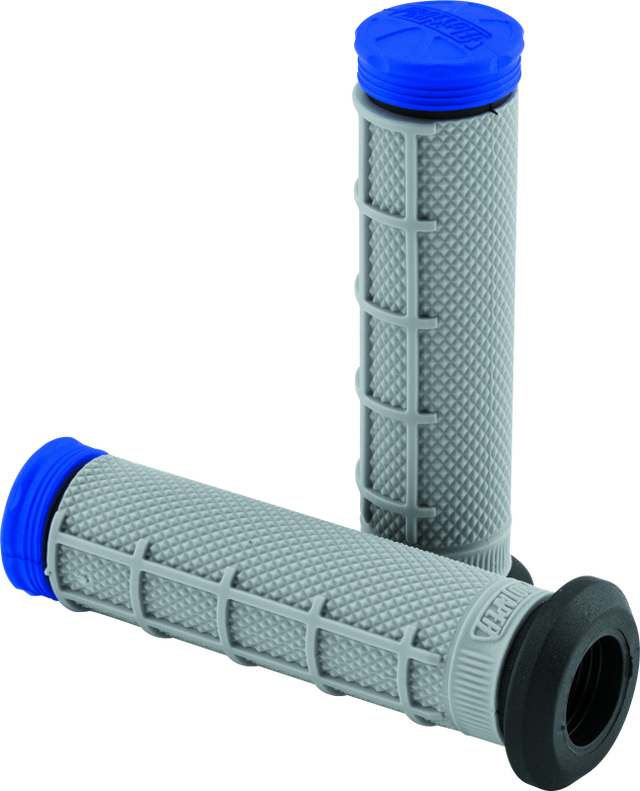 ProTaper Tri Density ATV 1/2 Waffle Grips - Blue ProTaper Grips  AXOPROS