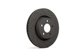 HAWK Talon Rotors Hawk Performance Brake Rotors - Slot & Drilled  AXOPROS