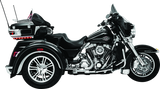 Kuryakyn Lower Leg Deflector Shields 00-13 Touring Chrome Kuryakyn Wind Deflectors  AXOPROS