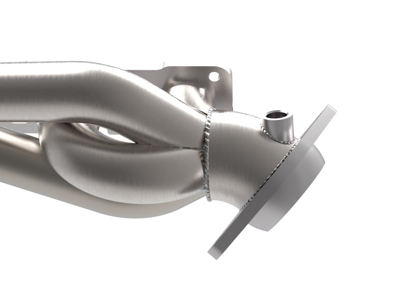 aFe Power Twisted Steel 304SS Shorty Header 2021 Ram 1500 TRX V8-6.2L (uncoated) aFe Headers & Manifolds  AXOPROS