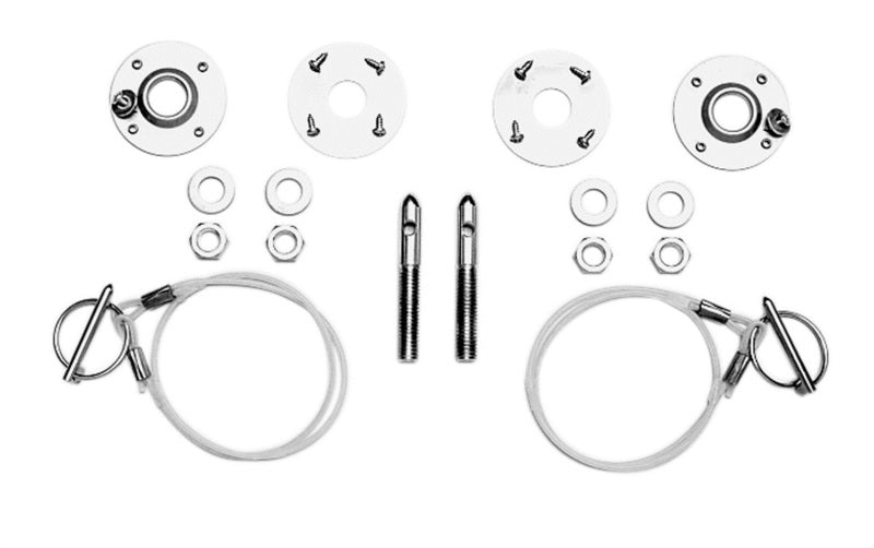 Ford Racing Hood Latch & Pin Kit Ford Racing Hood Pins  AXOPROS