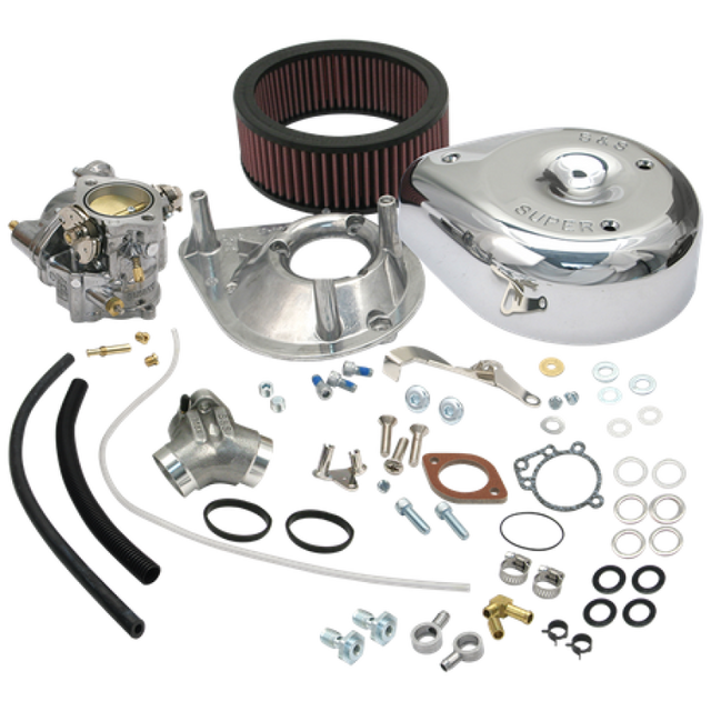 S&S Cycle 91-03 Sportster Super E Carburetor Kit S&S Cycle Carburetor Rebuild Kits  AXOPROS
