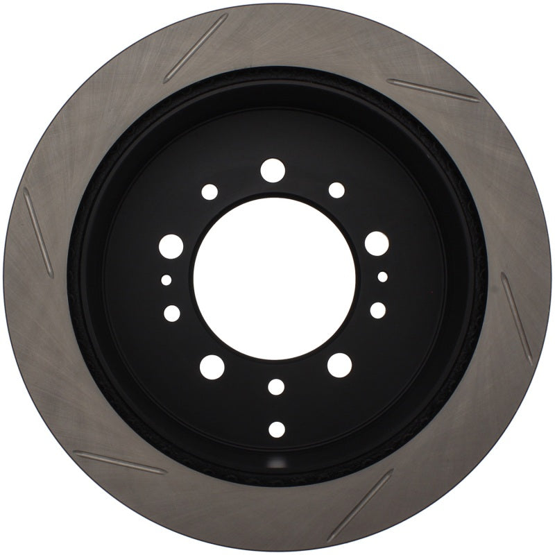 StopTech Power Slot 08-09 Lexus LX450/470/570 / 07-09 Toyota Tundra Slotted Left Rear Rotor Stoptech Brake Rotors - Slotted  AXOPROS