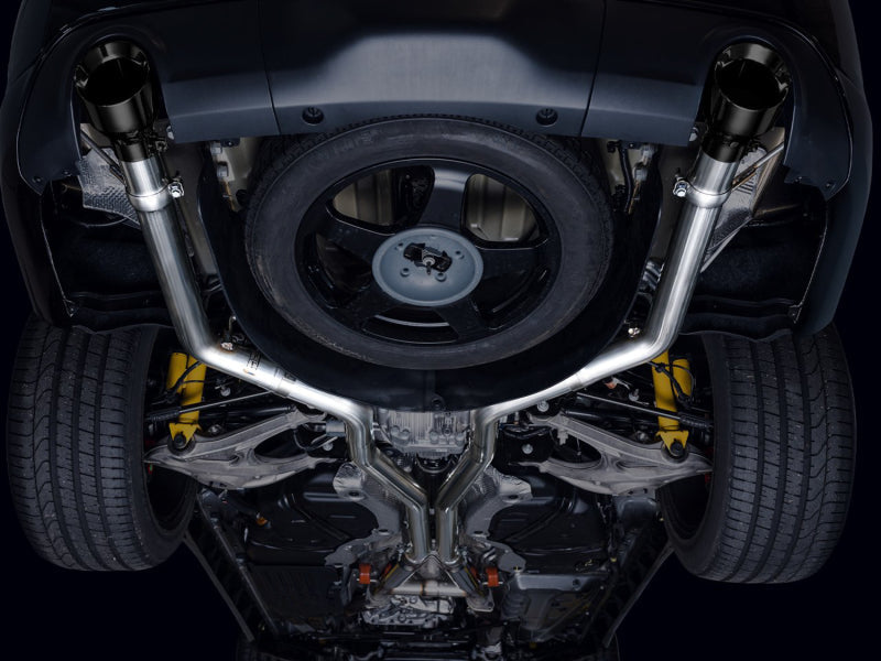 AWE Tuning 18-23 Dodge Durango SRT & Hellcat Track Edition Exhaust - Diamond Black Tips AWE Tuning Catback  AXOPROS