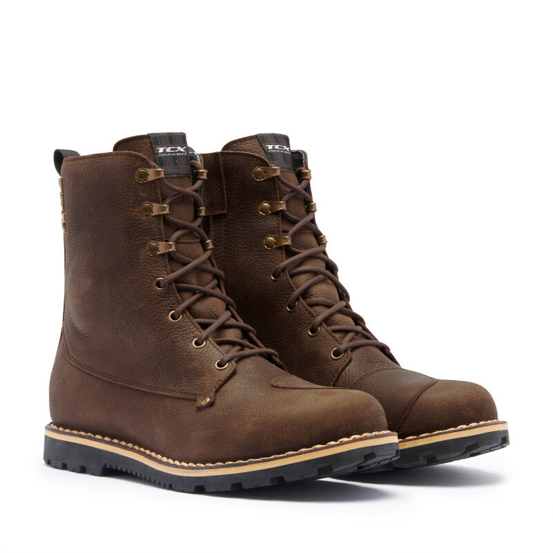 TCX Hero 2 Waterproof Boot Brown Size - 46 TCX Motorcycle Boots  AXOPROS