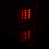ANZO 2009-2013 Ford F-150 LED Taillights Black ANZO Tail Lights  AXOPROS