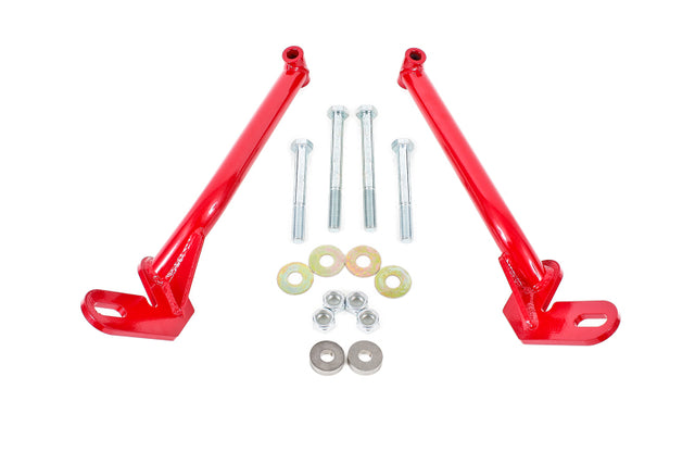 BMR 78-87 G-Body Control Arm Reinforcement Braces - Red BMR Suspension Control Arms  AXOPROS