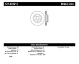 StopTech Slotted & Drilled Sport Brake Rotor Stoptech Brake Rotors - Slot & Drilled  AXOPROS