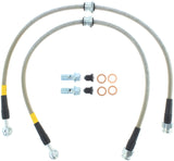 StopTech 06-12 Mitsubishi Eclipse Stainless Steel Front Brake Lines Stoptech Brake Line Kits  AXOPROS