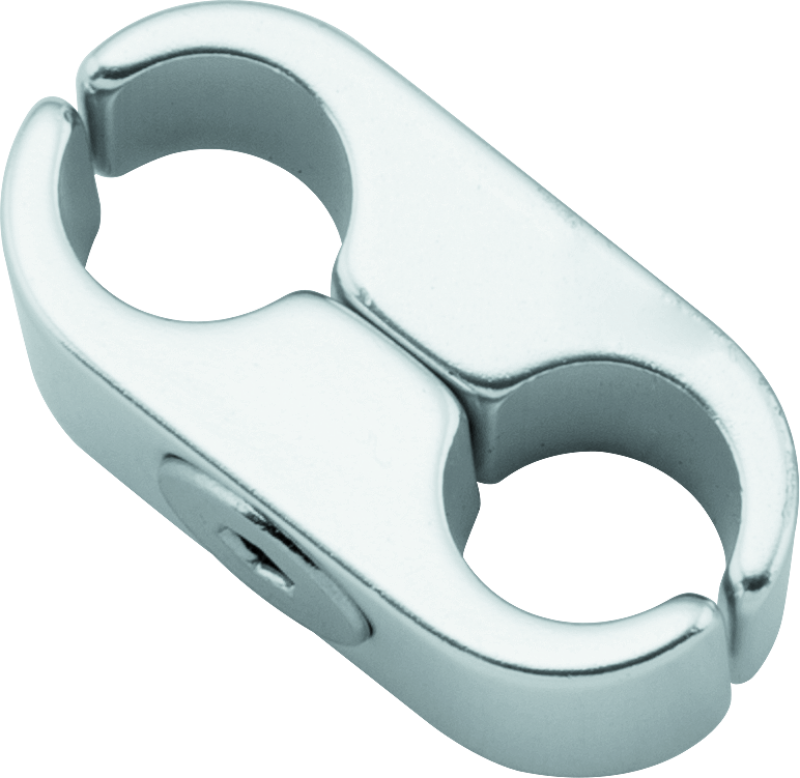 BikeMaster 2 Lines Cable Clamp - Silver BikeMaster Handlebars  AXOPROS