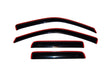 AVS 04-12 Chevy Colorado Crew Cab Ventvisor In-Channel Front & Rear Window Deflectors 4pc - Smoke AVS Wind Deflectors  AXOPROS