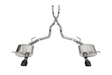 Corsa 2011-2025 Dodge Durango Xtreme 2.5in Cat-Back Dual Rear Exit w/ Single 4.5in Black PVD Tips CORSA Performance Catback  AXOPROS