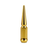 Mishimoto Steel Spiked Lug Nuts M12x1.5 20pc Set - Gold Mishimoto Lug Nuts  AXOPROS