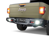 Oracle Jeep Gladiator JT Rear Bumper LED Reverse Lights w/ Plug & Play Harness - 6000K ORACLE Lighting Tail Lights  AXOPROS