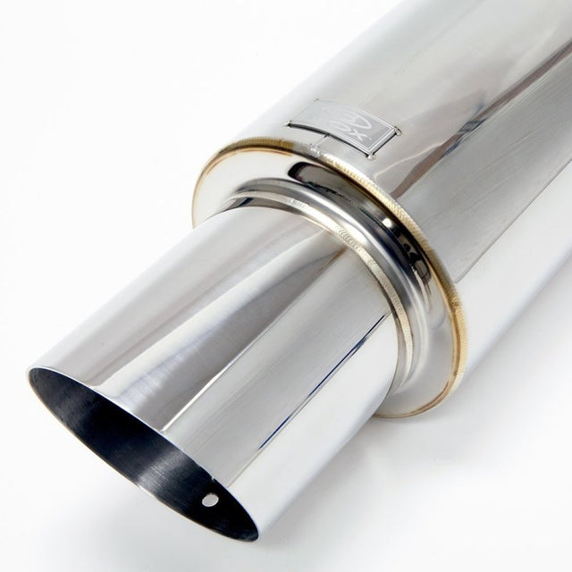 BLOX Racing 60.5mm Street Muffler - Angled Tip BLOX Racing Muffler  AXOPROS
