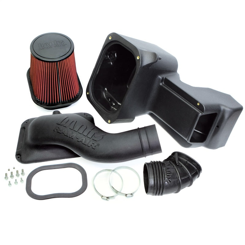 Banks Power 17-19 Ford F250/F350/F450 6.7L Ram-Air Intake System - Oiled Filter Banks Power Short Ram Air Intakes  AXOPROS
