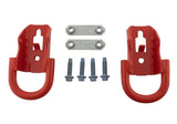 Ford Racing 15-22 F-150 Tow Hooks - Red (Pair) Ford Racing Tow Hooks  AXOPROS