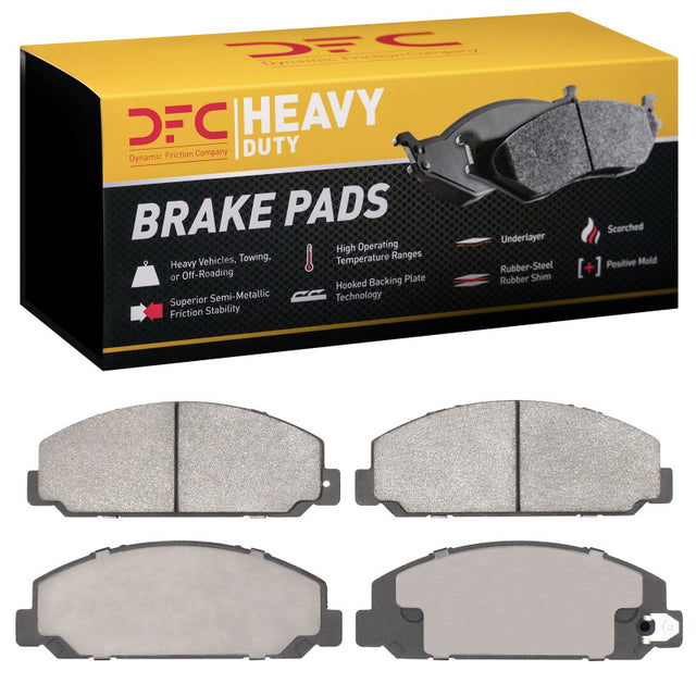 DFC DFC 13-20 Hino 5 Rear/Front Heavy Duty Pads - Semi Metallic Brake Pads - OE aftermarket performance part