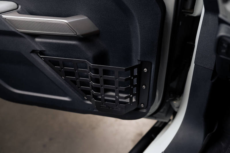 DV8 21-23 Ford Bronco Front Door Pocket Molle Panels DV8 Offroad Exterior Trim  AXOPROS