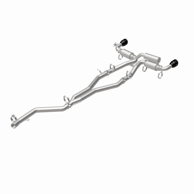 MagnaFlow 2020+ Toyota Supra SPEQ Series Cat-Back Performance Exhaust System w/ Black Chrome Tips Magnaflow Catback  AXOPROS
