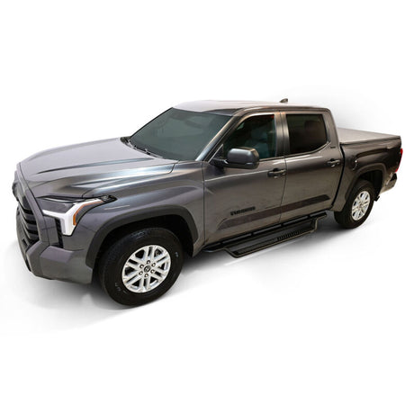Westin Westin 22-26 Toyota Tundra CrewMax Cab Outlaw Drop Running Boards - Textured Black Running Boards aftermarket performance part