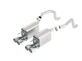 Borla 09-12 Chevy Corvette C6 Coupe/Convertible 6.2L 8cyl Aggressive ATAK Exhaust Borla Catback  AXOPROS