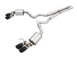 AWE Tuning 2018+ Ford Mustang GT (S550) Cat-back Exhaust - Touring Edition (Quad Diamond Black Tips) AWE Tuning Catback  AXOPROS