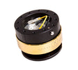 NRG Quick Release Gen 2.0 - Black Body / Chrome Gold Ring NRG Quick Release Adapters  AXOPROS
