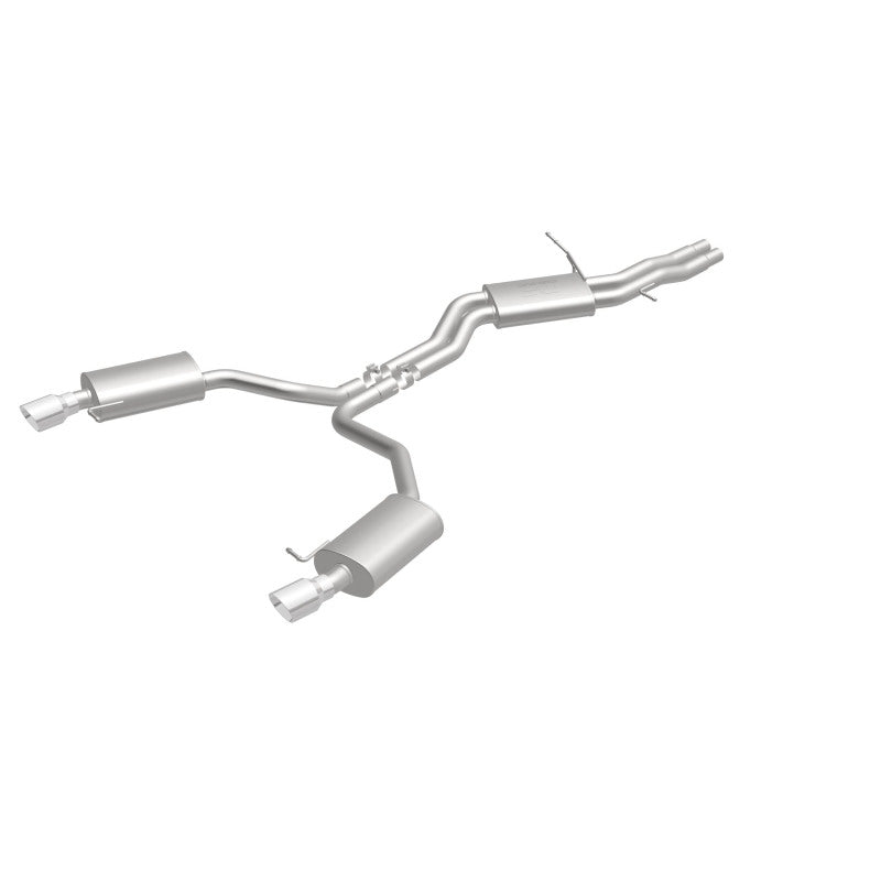 MagnaFlow Sys C/B 12-15 Audi A6 / A7 3.0L V6 SS 2.5in Dual Split Rear Ext 4in Tips Magnaflow Catback  AXOPROS