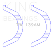 King Nissan SR18/SR20 Thrust Washer Set King Engine Bearings Bearings  AXOPROS