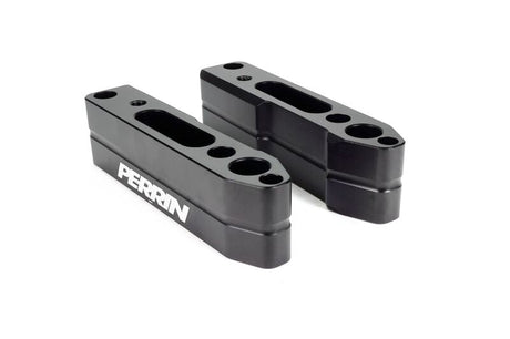 Perrin Performance PERRIN 15-21 Subaru STI Front Mount Intercooler Boost Tube Kit - Black Intercooler Pipe Kits aftermarket performance part