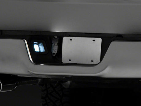 Raxiom Raxiom 13-18 Dodge RAM 1500 Axial Series LED License Plate Lamps- Smoked Bulbs aftermarket performance part