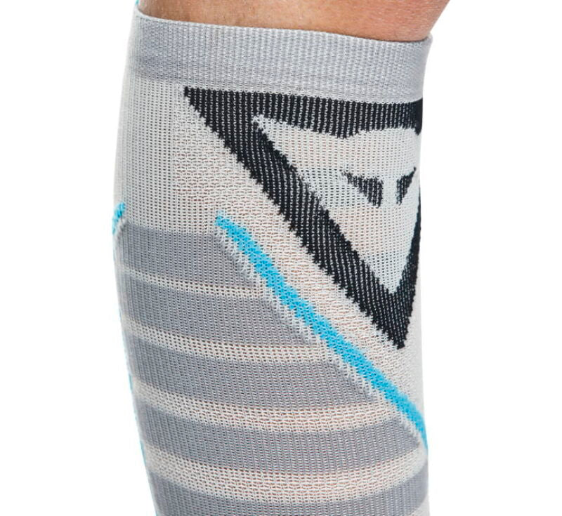 Dainese Dry Long Socks Black/Blue Size - 42/44 Dainese Footwear  AXOPROS