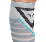 Dainese Dry Long Socks Black/Blue Size - 42/44 Dainese Footwear  AXOPROS