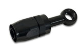 Vibrant -10AN Banjo Hose End Fitting for use with M14 or 9/16in Banjo Bolt - Aluminum Black Vibrant Fittings  AXOPROS
