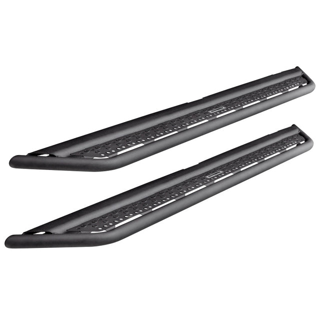 Go Rhino Dominator Extreme D6 SideSteps - Tex Blk - 73in Go Rhino Side Steps  AXOPROS