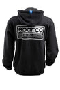 Sparco Sweatshirt Hooded Heritage Blk Me SPARCO Sweatshirts  AXOPROS