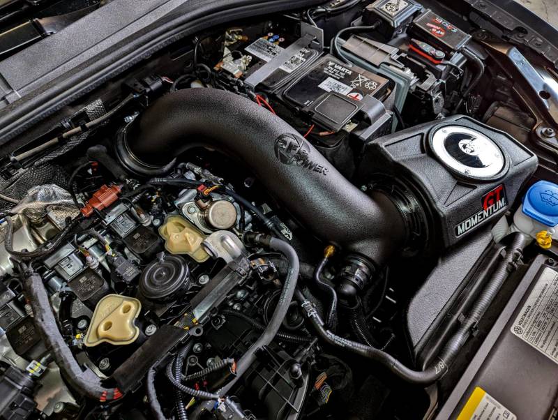 aFe 2022 VW GTI (MKVIII) L4-2.0L (t) Momentum GT Cold Air Intake System w/ Pro DRY S Filter aFe Air Filters - Universal Fit  AXOPROS