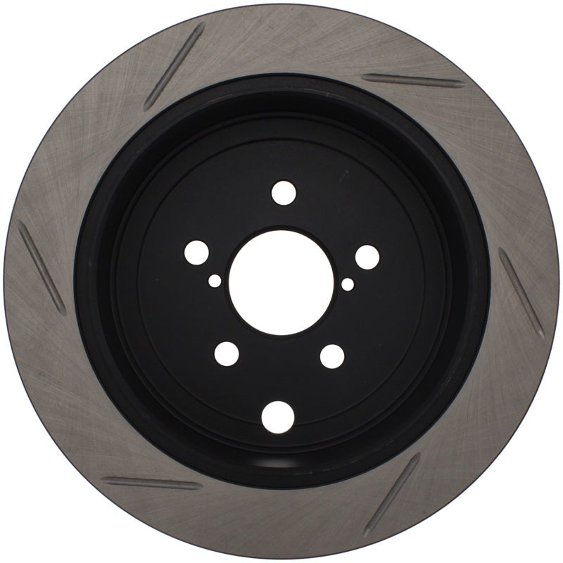 StopTech Power Slot 08-10 WRX Rear Right Slotted Rotor Stoptech Brake Rotors - Slotted  AXOPROS