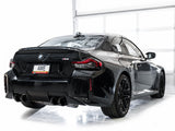 AWE Tuning 23-24 BMW G87 M2 Track Edition Exhaust - Diamond Black Tips AWE Tuning Catback  AXOPROS