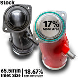 Banks Power 17-24 Chevrolet/GMC 2500/3500 6.6L Duramax L5P Monster-Ram Turbo Inlet Elbow - Natural Banks Power Short Ram Air Intakes  AXOPROS