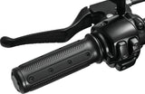 Kuryakyn Heavy Industry Grips Dual Cable Black Kuryakyn Grips  AXOPROS