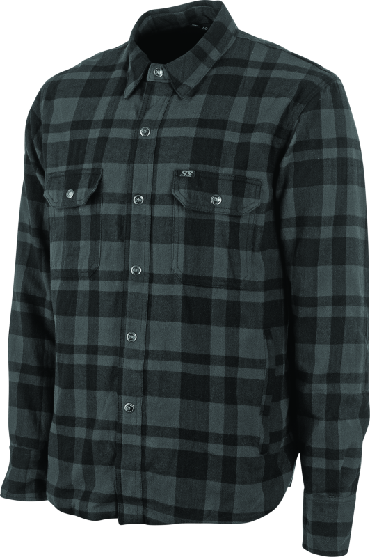 Speed and Strength Black 9 2.0 Moto Shirt Grey - XL Speed and Strength Shirts  AXOPROS