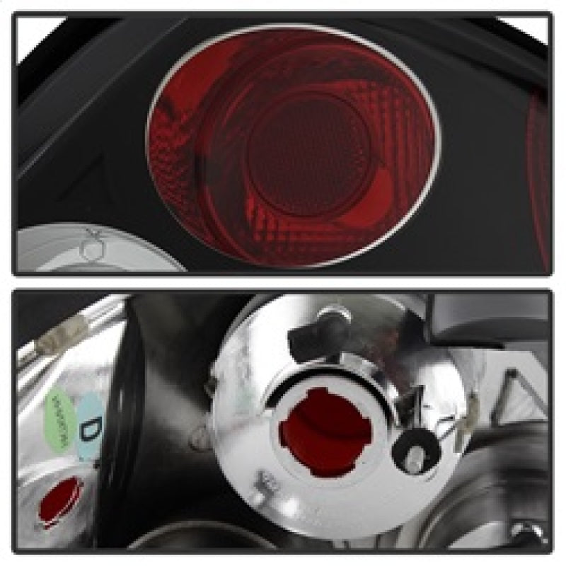 Spyder Hyundai Tiburon 03-05 Euro Style Tail Lights Black ALT-YD-HYT03-BK SPYDER Tail Lights  AXOPROS