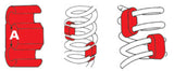 SPC Performance COIL SPRG STABILIZER (4) SPC Performance Spring Insulators  AXOPROS