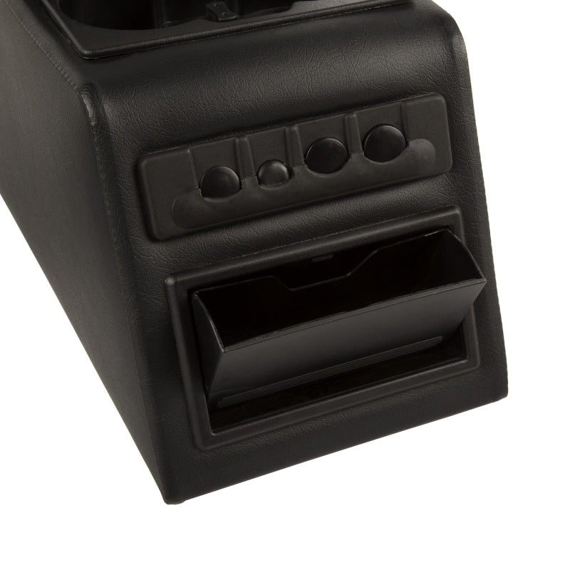 Rugged Ridge Ultimate Locking Console Black 76-95 Jeep CJ / Jeep Wrangler Rugged Ridge Dash & Interior Trim  AXOPROS