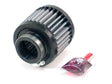 K&N 1.375in Flange ID x 3in OD x 2.5in H Rubber Base Crankcase Vent Filter K&N Engineering Air Filters - Universal Fit  AXOPROS