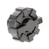 Rugged Ridge 01-19 Jeep Wrangler TJ/LJ/JK/JL Black Elite Aluminum Fuel Cap Rugged Ridge Fuel Caps  AXOPROS